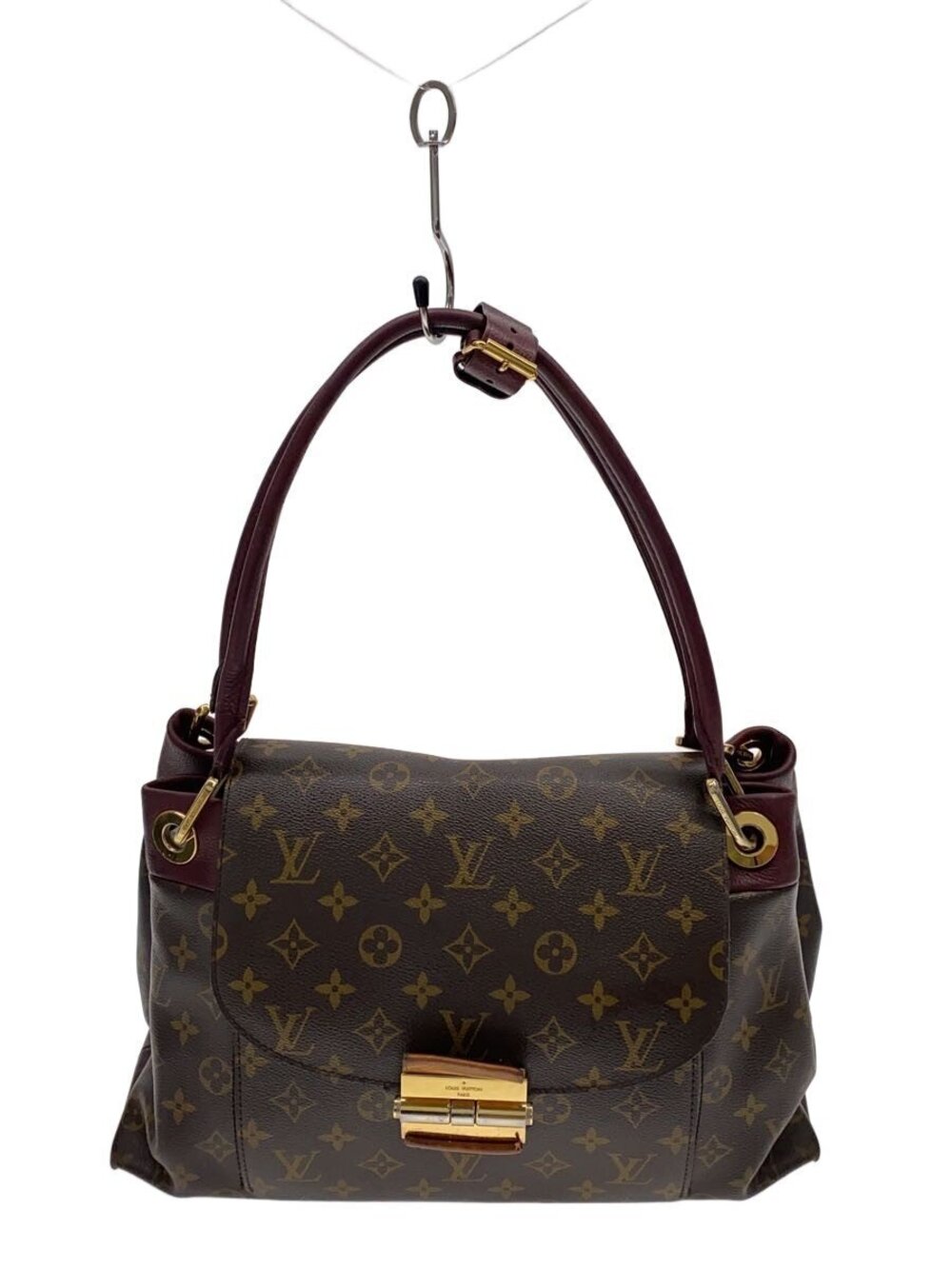 LOUIS VUITTON Olympe Monogram Canvas Bordeaux Purple Brown